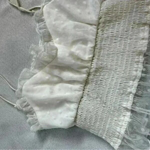 Etophe Studios White Croped Tank